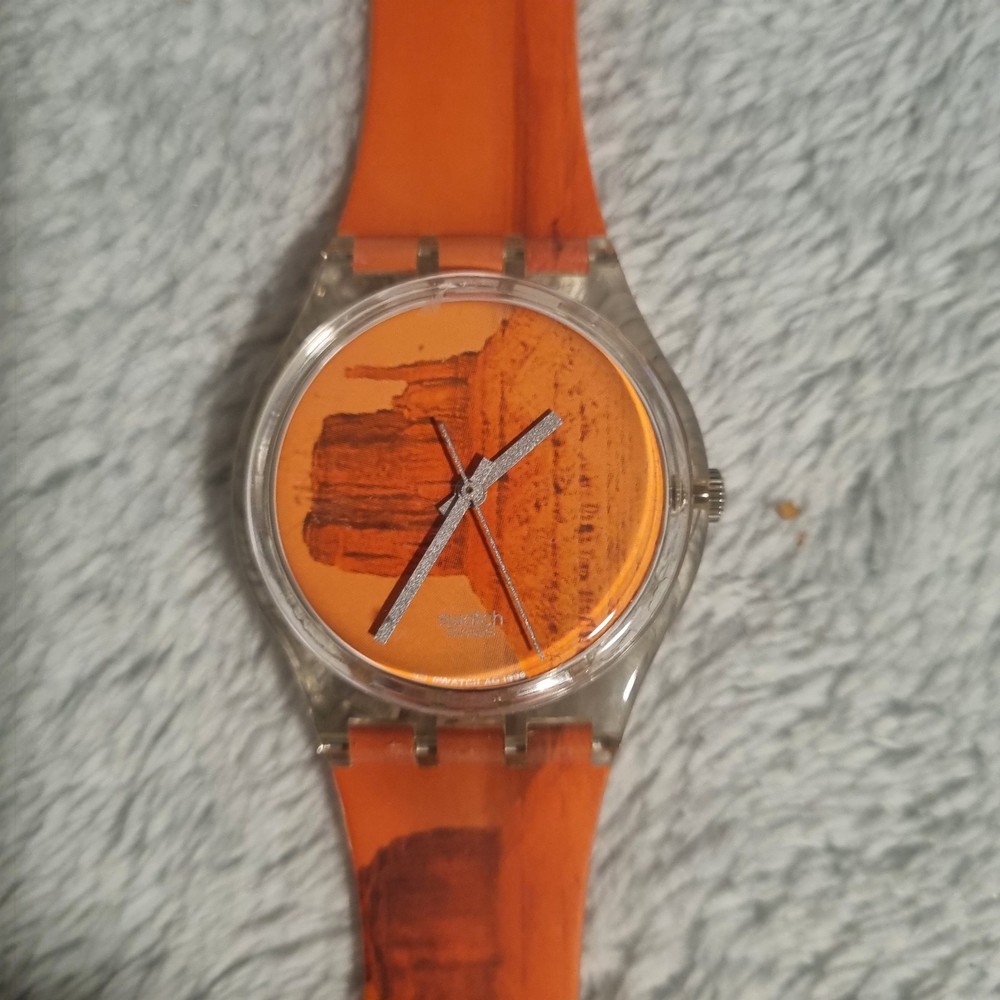 Swatch Watch ZERKON GK240  1997 Swatch Watch Swiss Made New Battery