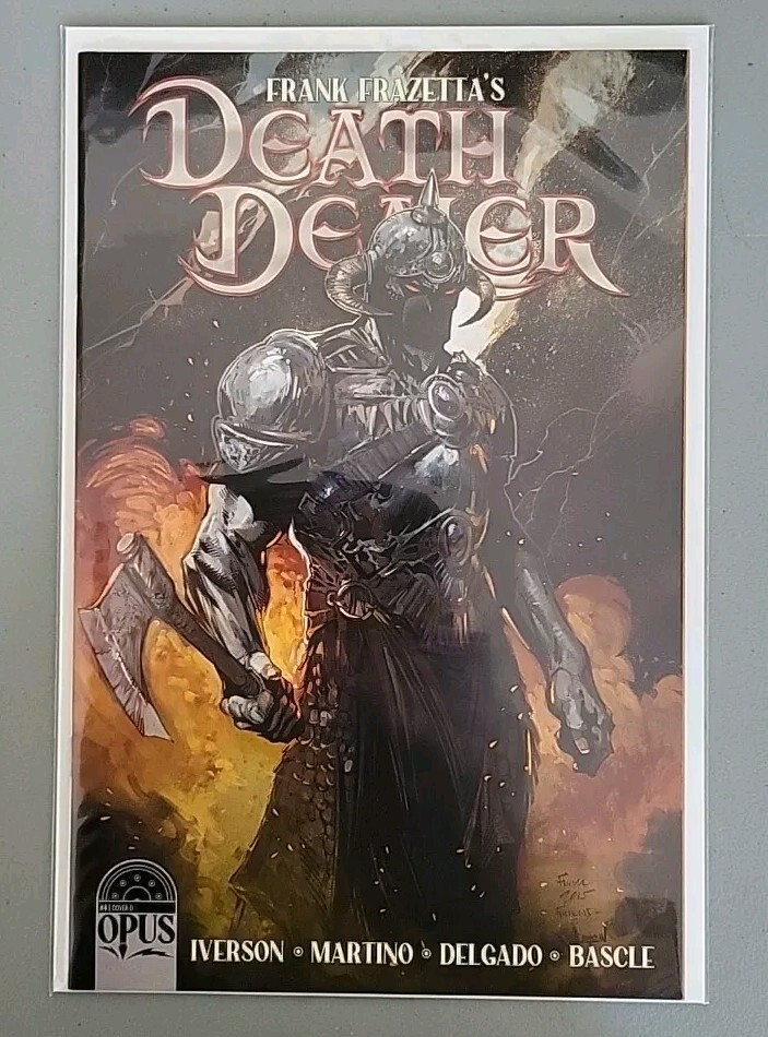Frank Frazetta Death Dealer 4 D David Finch Incentive NM+ Variant