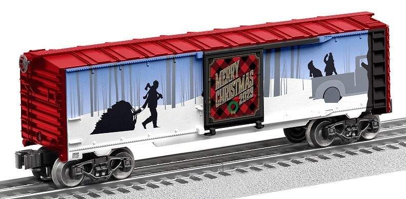 Lionel 2328240 2023 Christmas Holiday Boxcar Train Set