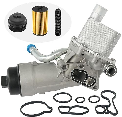 High-Performance 1.4L Engine Oil Cooler Filter Housing Adapter with Sealing Gasket