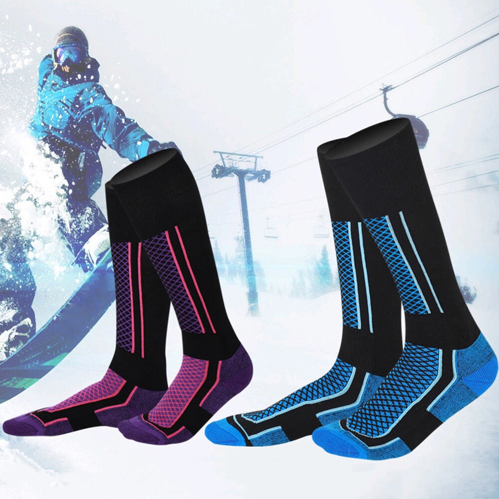 Unisex Winter Warm Hiking Ski Socks for Outdoor Sports and Activities