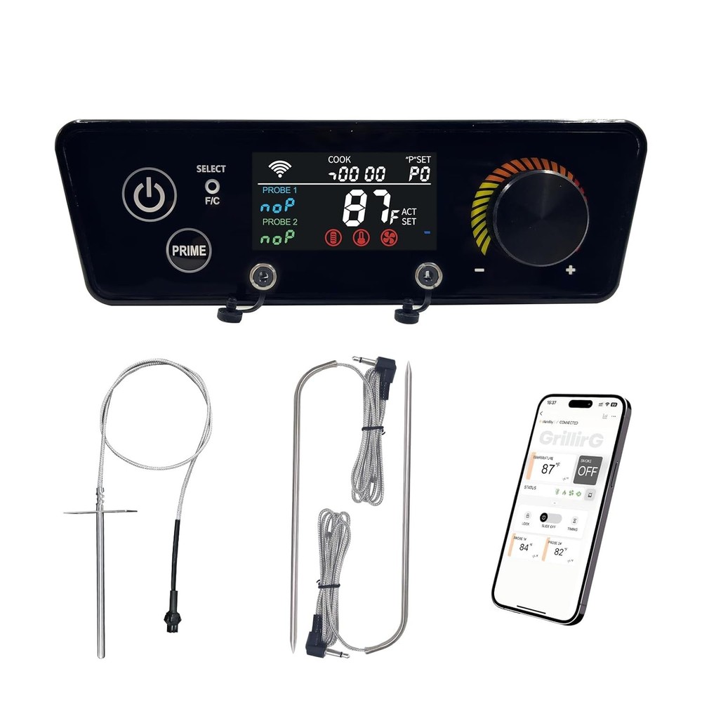 Advanced WiFi PID Trapezoid Control Kit (AC03P7) for Pit Boss Lexington, Classic