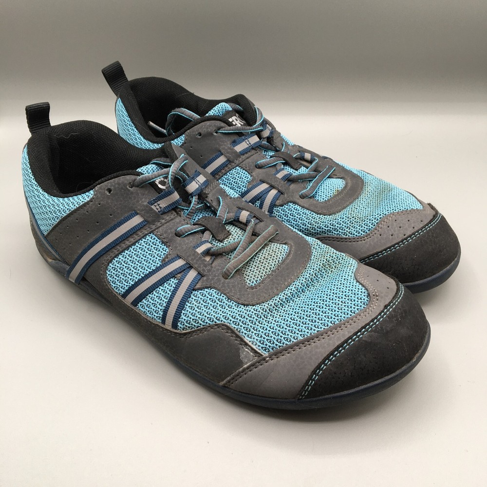 Xero Prio Womens Size 9.5 Blue Gray Barefoot Trail Running Minimalist Shoes
