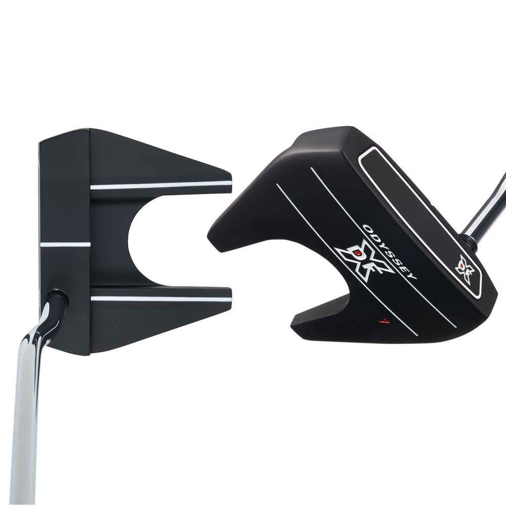 Odyssey DFX Black #7 2021 Putter - Oversized Grip - Right Hand - 35 inch
