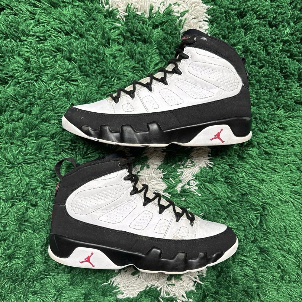 Size 11 Air Jordan 9 Retro OG Space Jam 2016 White Black 302370-112