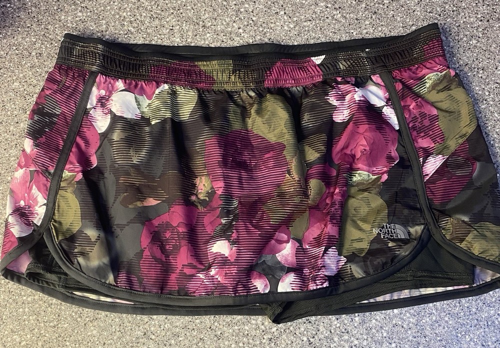 North Face Womens Printed Grape Leaf Run Skort Size XL NWT