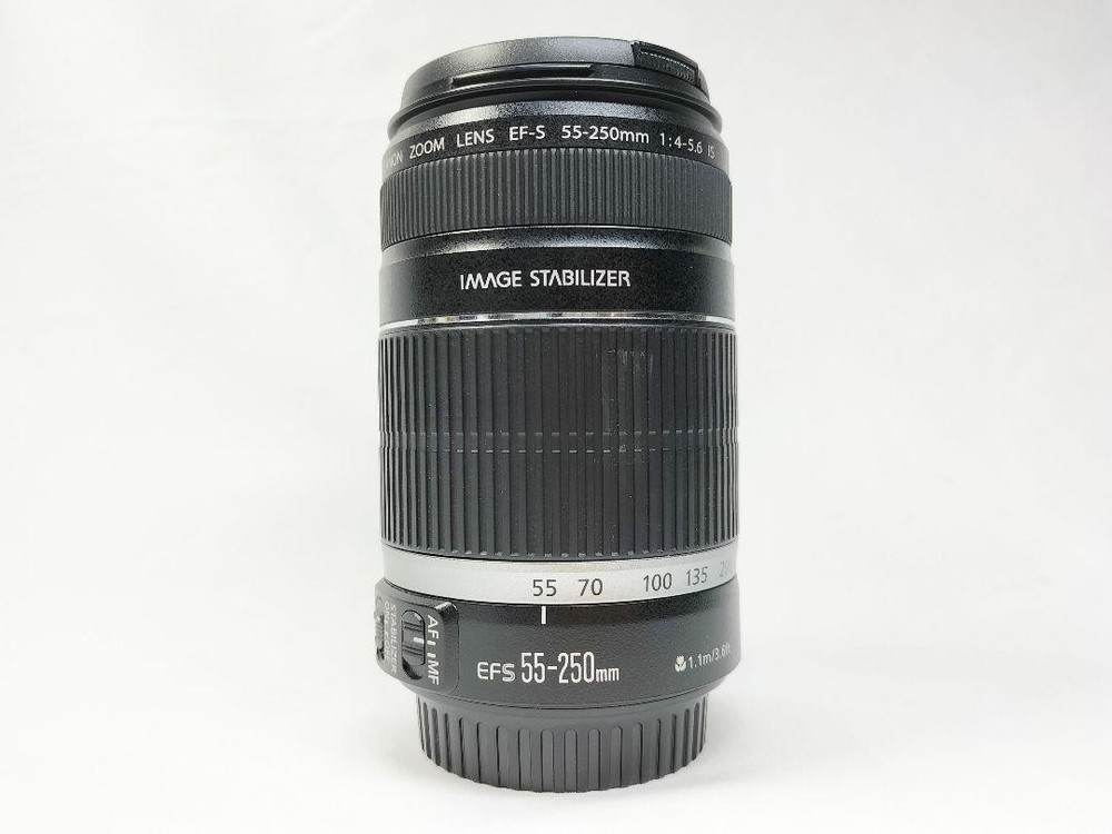 Canon EF-S 55-250mm IS Lens Used Tested with Image Stabilization