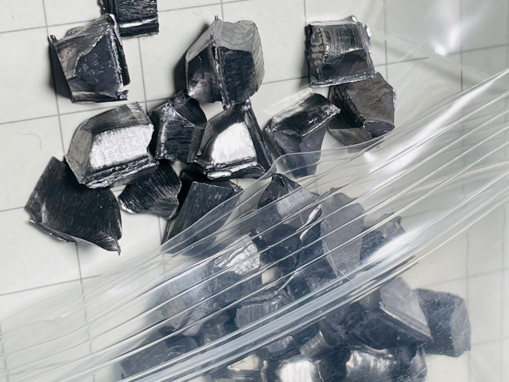 99.95% Pure Tantalum Block Rare Earth Metal Ta for Element Collection Hobby