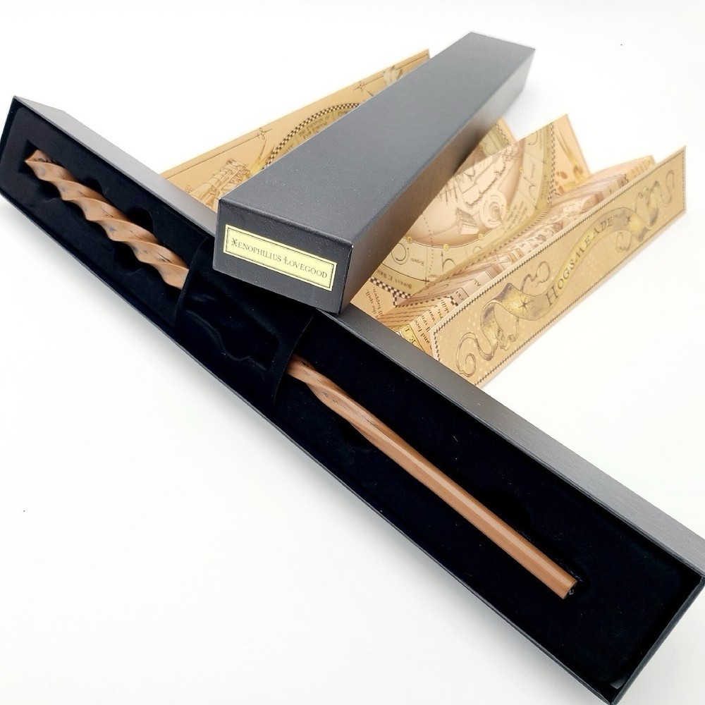 New Harry Potter Universal Studios Interactive Wand – Xenophilius Lovegood Edition