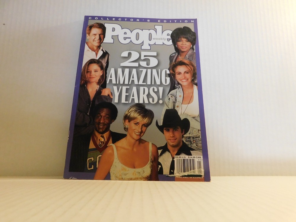 People Magazine 25 Amazing Years Collector's Edition 1999 Hard Cover Time Inc