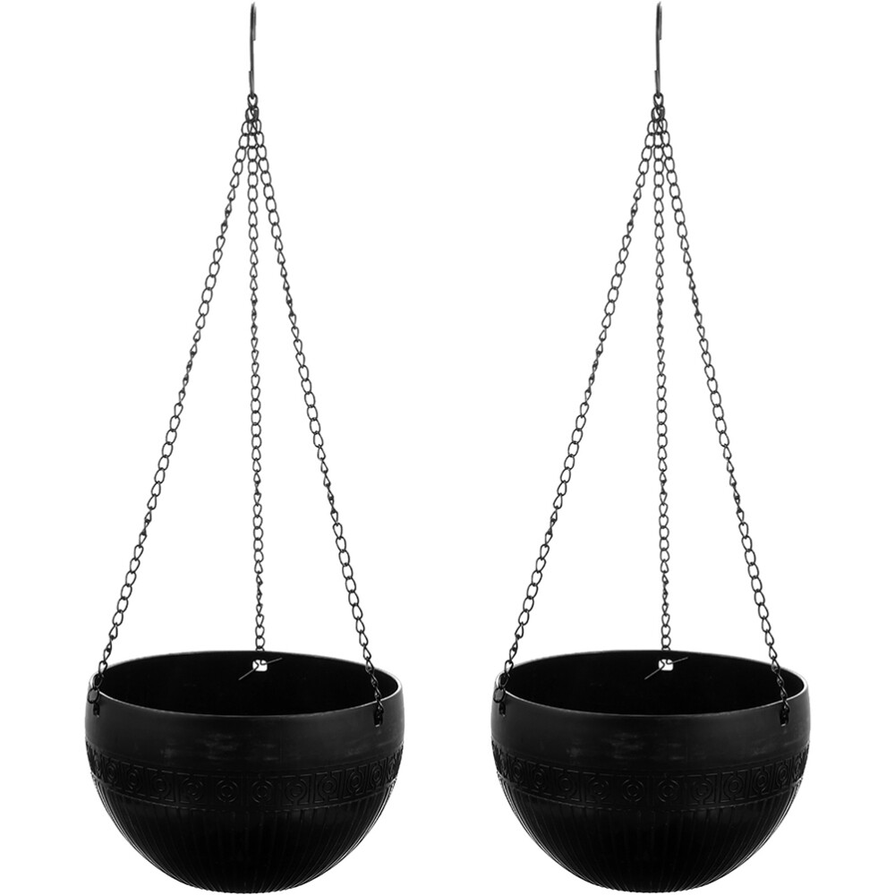 2 Pcs Can Flowerpot Stylish Hanging Planter Reasonably Priced