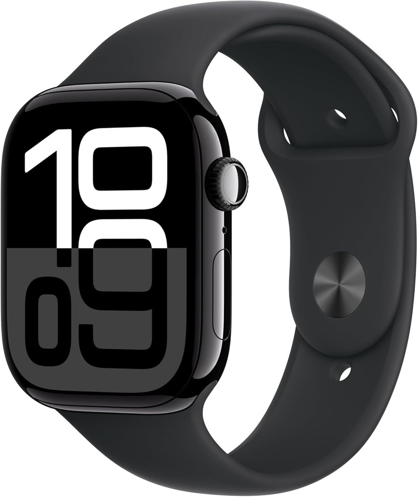 46mm Jet Black Aluminium Case with Medium/Large Sport Band
