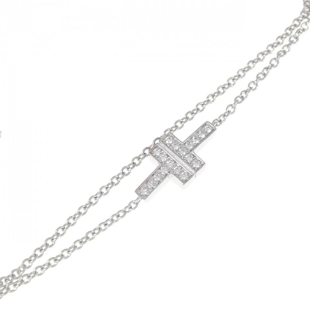 Authentic Tiffany Double chain Bracelet  #270-004-009-5995