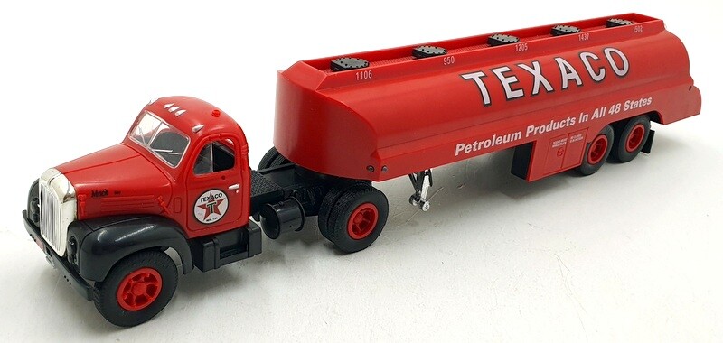 JMT Replicas 41cm Long Truck TEX001 - Texaco 1958 B Mack Tanker Truck
