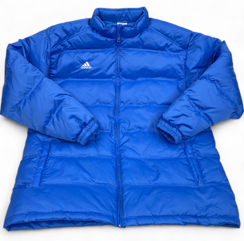 Adidas Stadium Puffer Insulated Parka Coat in Blue for Men Size XL