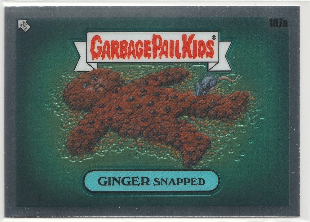 Garbage Pail Kids GPK 2022 Chrome Series 5 CS5 Ginger Snapped #187a Card