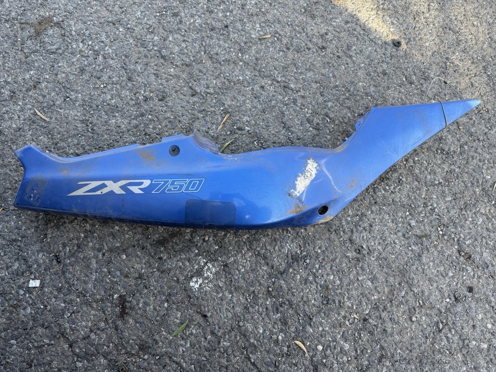 Kawasaki ZXR750 ZXR 750 Side Cover Fairing Plastic Trim Piece OEM Genuine ZX R