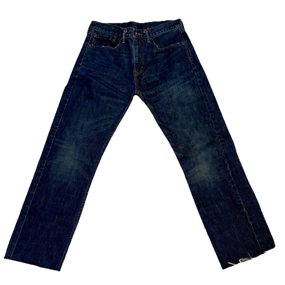 Levi's 505 Jeans Men's 30x29 Blue Regular Straight Medium Wash Denim Pants