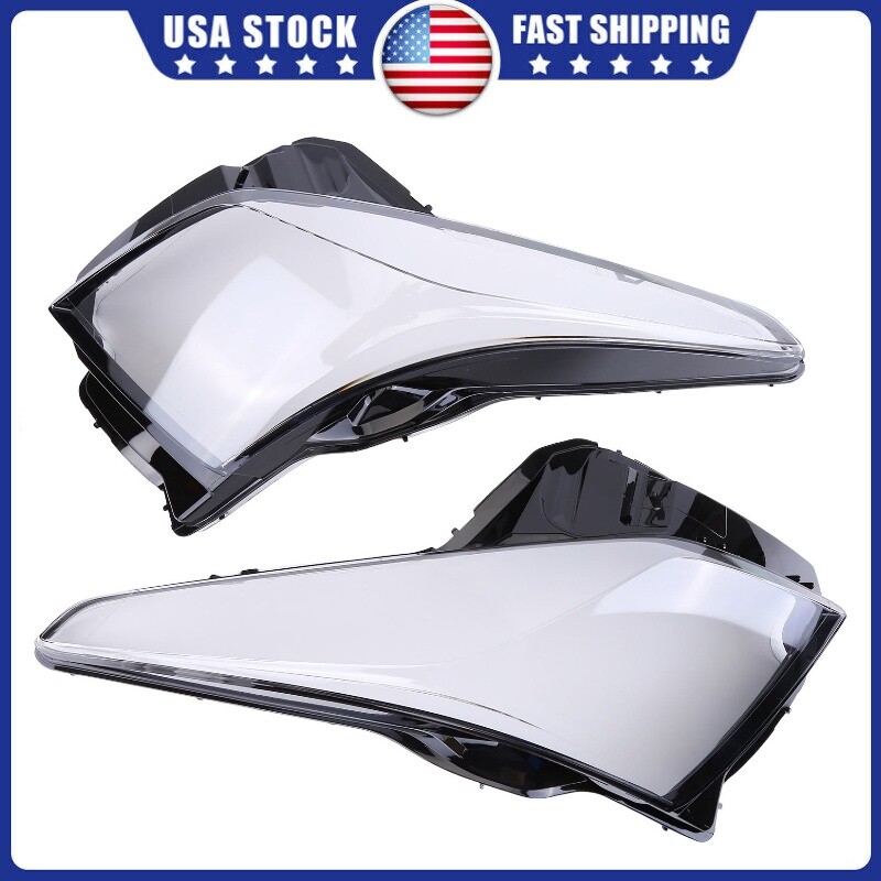 2013-2018 Cadillac ATS Headlight Lens Cover Replacement Pair