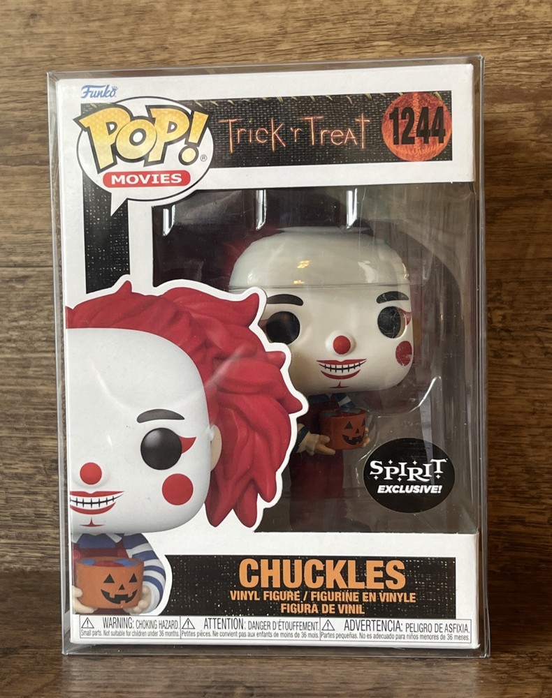 Funko Pop Trick 'R Treat CHUCKLES #1244 With Protector Spirit Exclusive