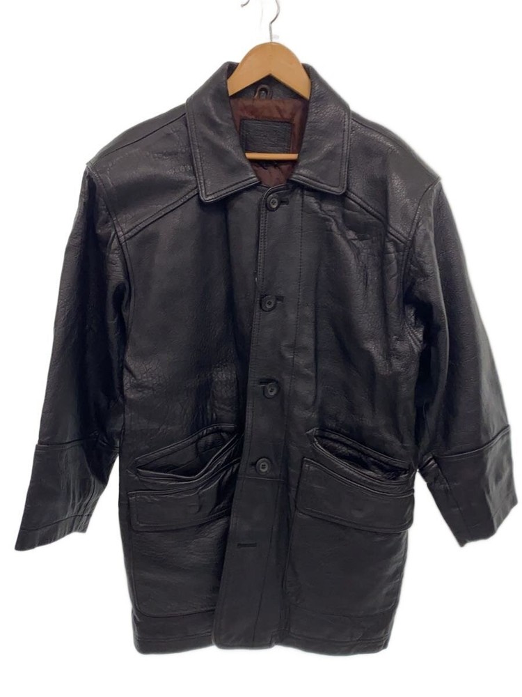 Reno/Leather Jacket Blouson/M/Sheep Leather/Black/Plain 3406