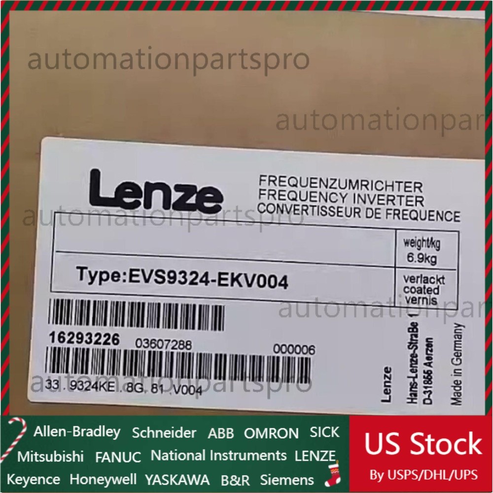 New EVS9324-EKV004 1PC Sealed Original Lenze Module Inverter EVS9324-EKV004