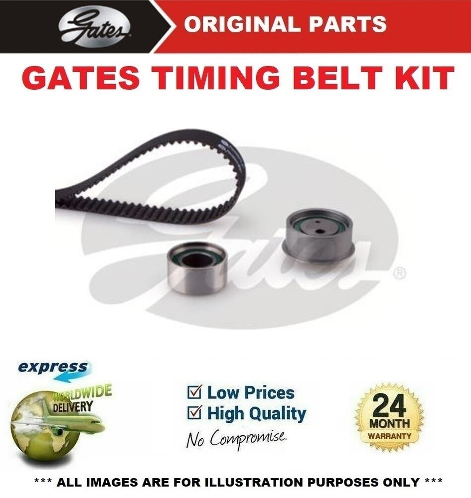 GATES TIMING BELT KIT for HYUNDAI ELANTRA Saloon 2.0 2000-2006