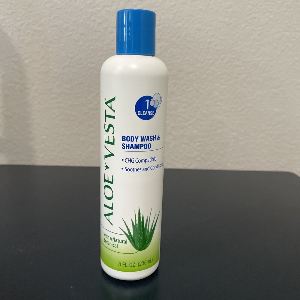 ConvaTec Aloe Vesta Body Wash & Shampoo 8 Oz
