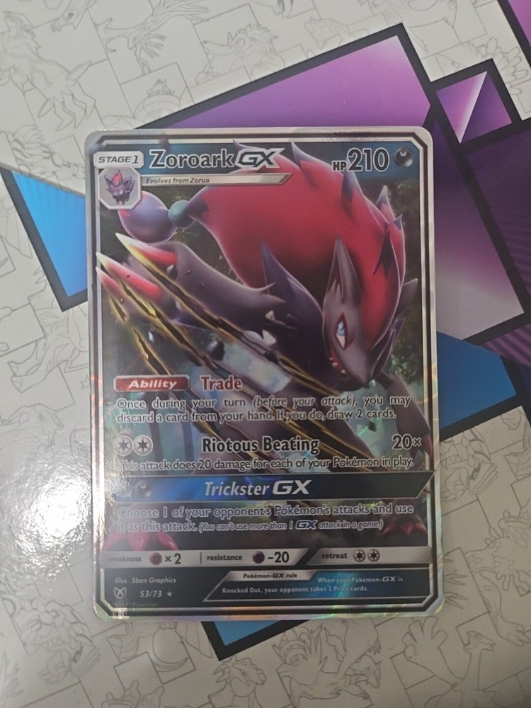 Zoroark GX 53/73 Shining Legends Holo