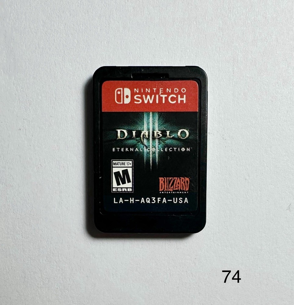 Diablo 3 - Eternal Edition - Nintendo Switch - TESTED - Cartridge Only