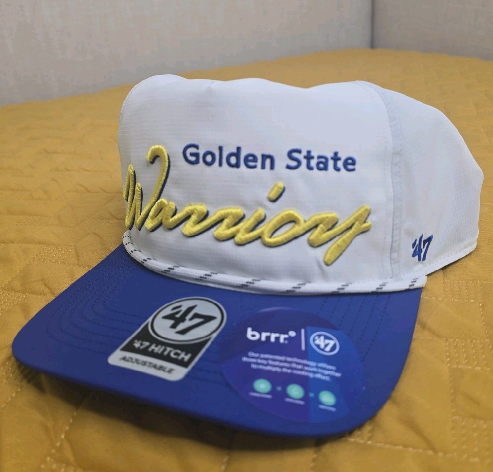 '47 Brand NBA Golden State Warriors Chamberlain Hitch SnapBack Rope Hat