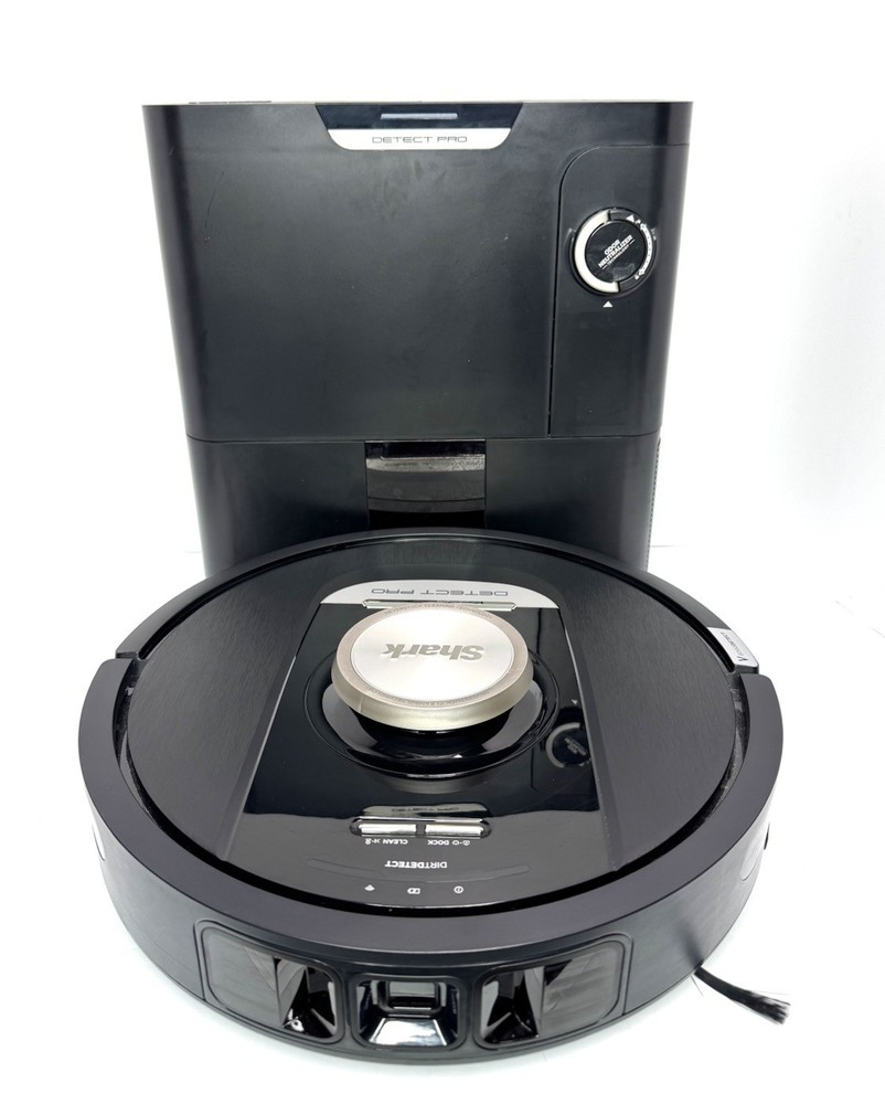 Shark RV2820VE Detect Pro Robot Vacuum Wi-Fi Self-Empty HEPA Clean Black