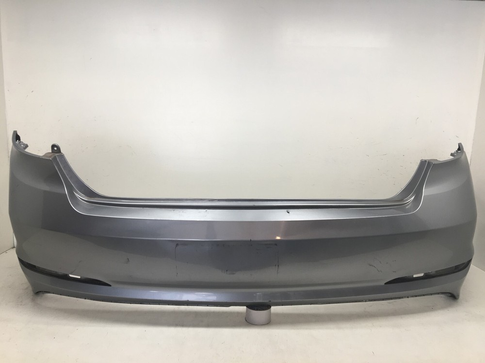 Rear Bumper Cover Hyundai Sonata Limited SE ECO Sport w/o Sensors 2015-2017 OEM