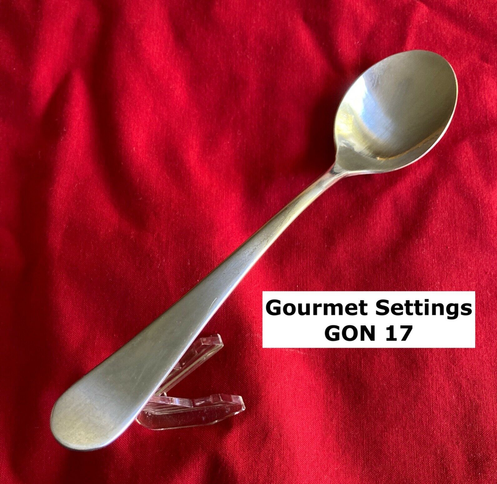 Gourmet Settings GON-17 Wide Round Tip Soup Spoon 8