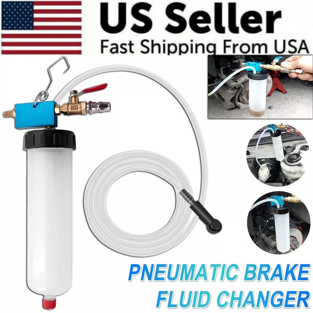 Vacuum Brake Bleeder Car Vehicle Tank Fluid Oil Change Pump Equipment Tool Kit