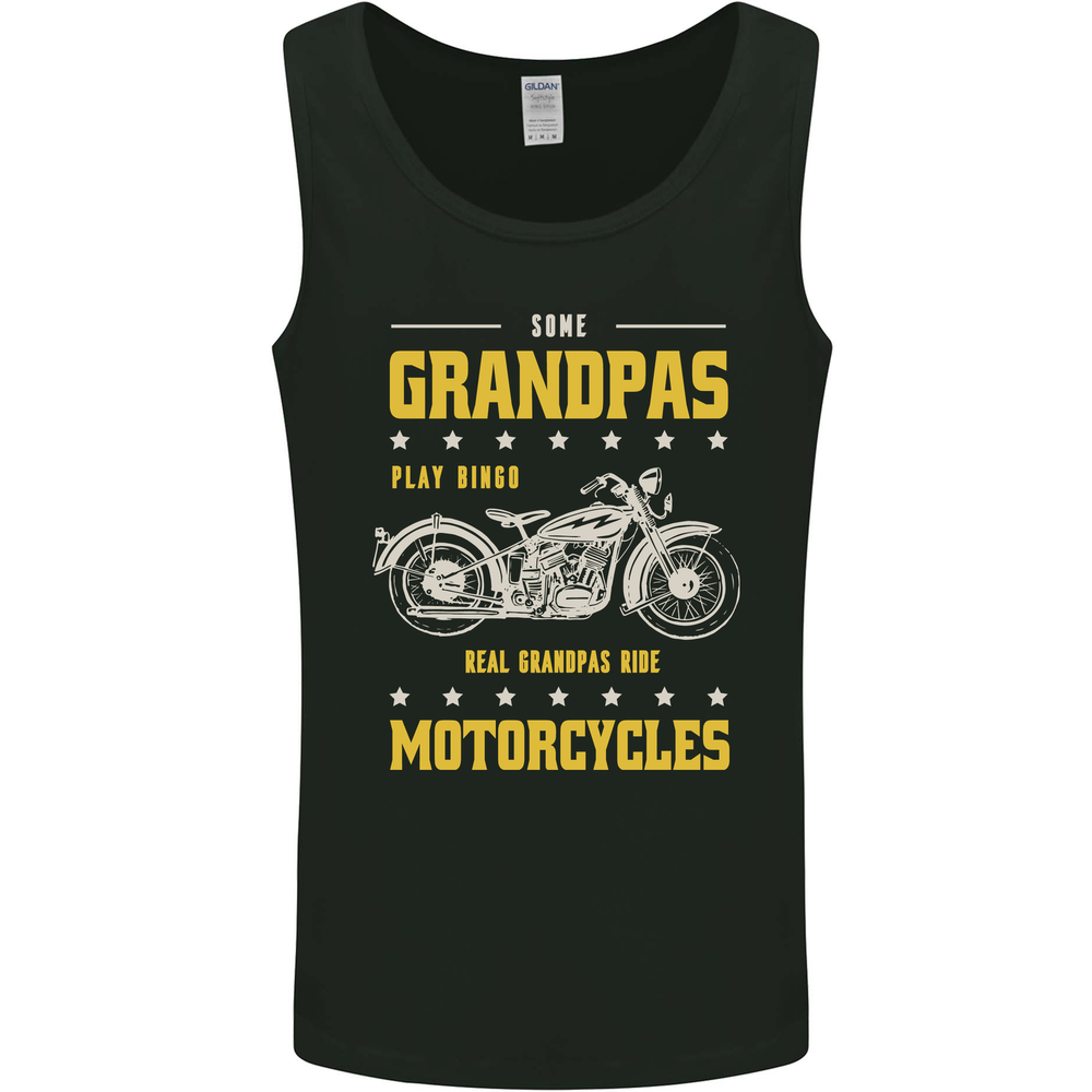 Some Grandpas Funny Biker Motorcycle Bike Mens Vest Tank Top