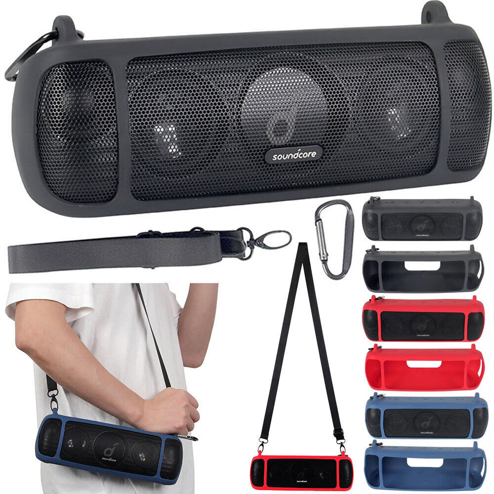 Anker Soundcore Motion+ Speaker Silicone Case with Belt Strap  