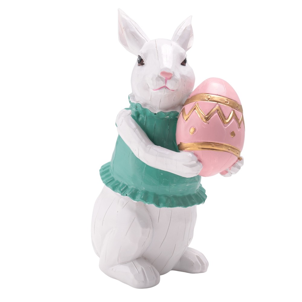 Easter Bunny Decoration Spring Indoor Office Home Decor Bunny Figurines9668