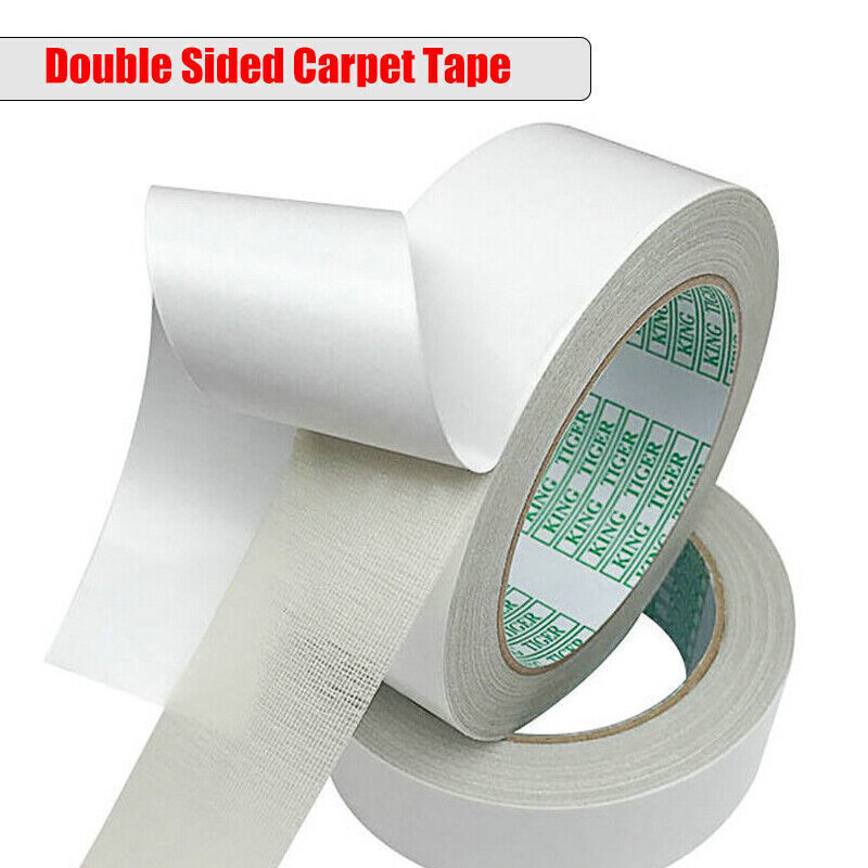 Double Sided Carpet Tape / Rug Tape1-8 Inch Heavy Duty Rug Adhesive New 10m