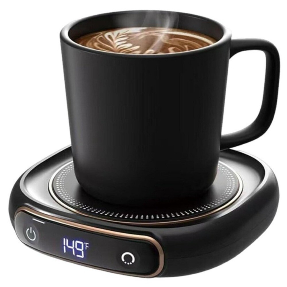 3-Temp Coffee Mug Warmer with Auto Shut-Off for Hot Drinks