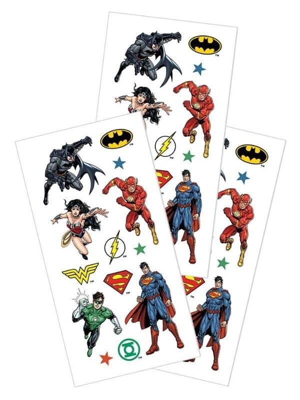 Justice League  Stickers Planner Party Supply Papercraft DC Comics Super Hero