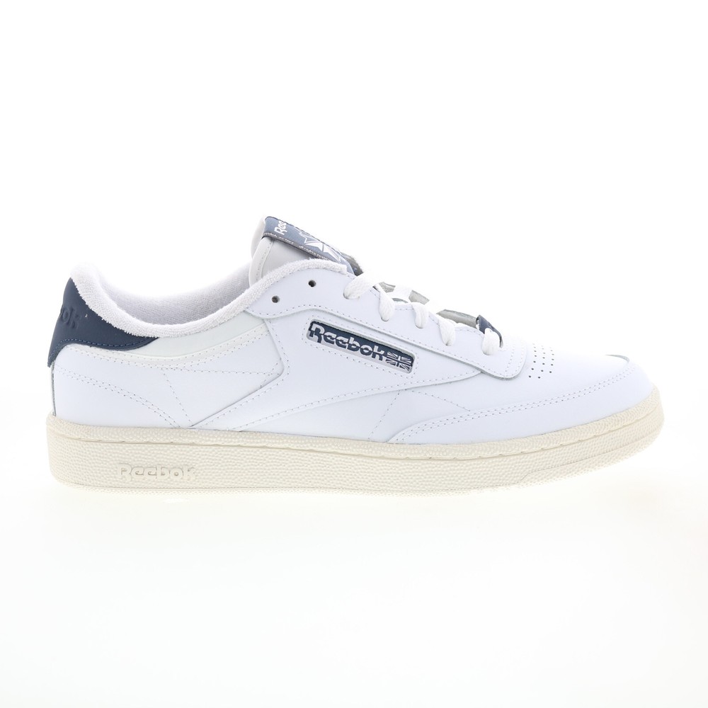 Reebok Club C 85 White Leather Mens Lifestyle Sneakers