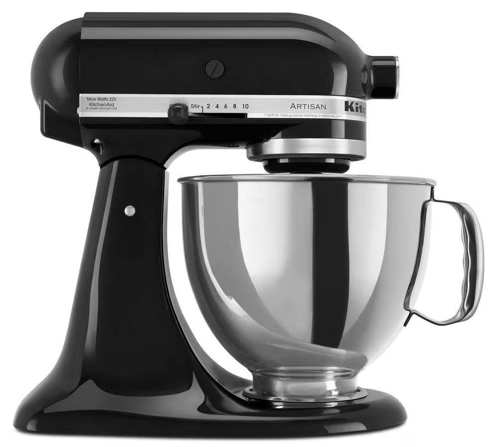 New Artisan Series 5 Quart Tilt-Head Stand Mixer - Onyx Black
