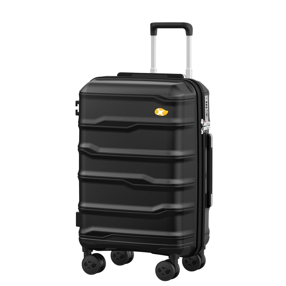 Carry On Luggage 22x14x9 Airline Approved, Hard Shell Suitcase with Spinner W...