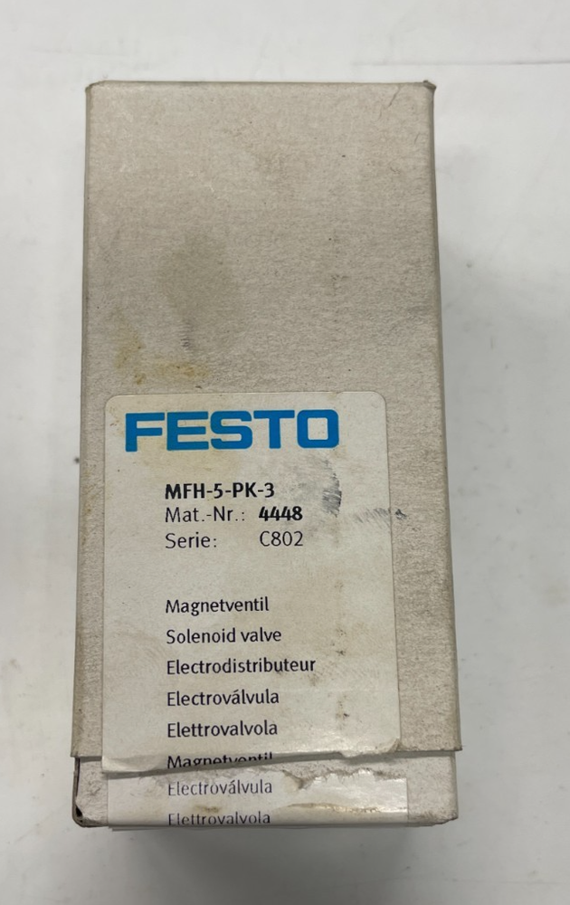 Festo MFH-5-PK-3 4448 Solenoid Valve
