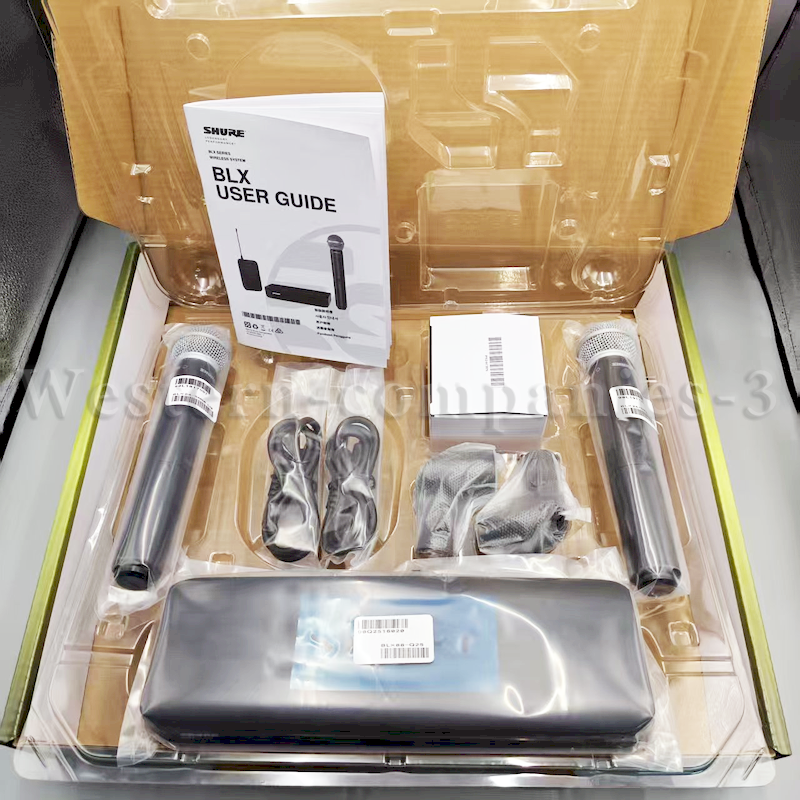 Shure BLX288/SM58 Dual-Channel Wireless Handheld Microphone System Free Shipping