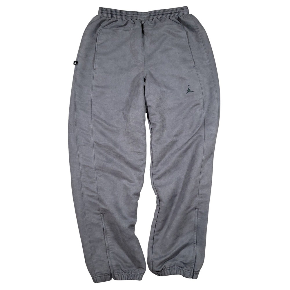 Vintage Air Jordan 20th Anniversary Mens Jogger Gray Lounge Pants Size L Y2K