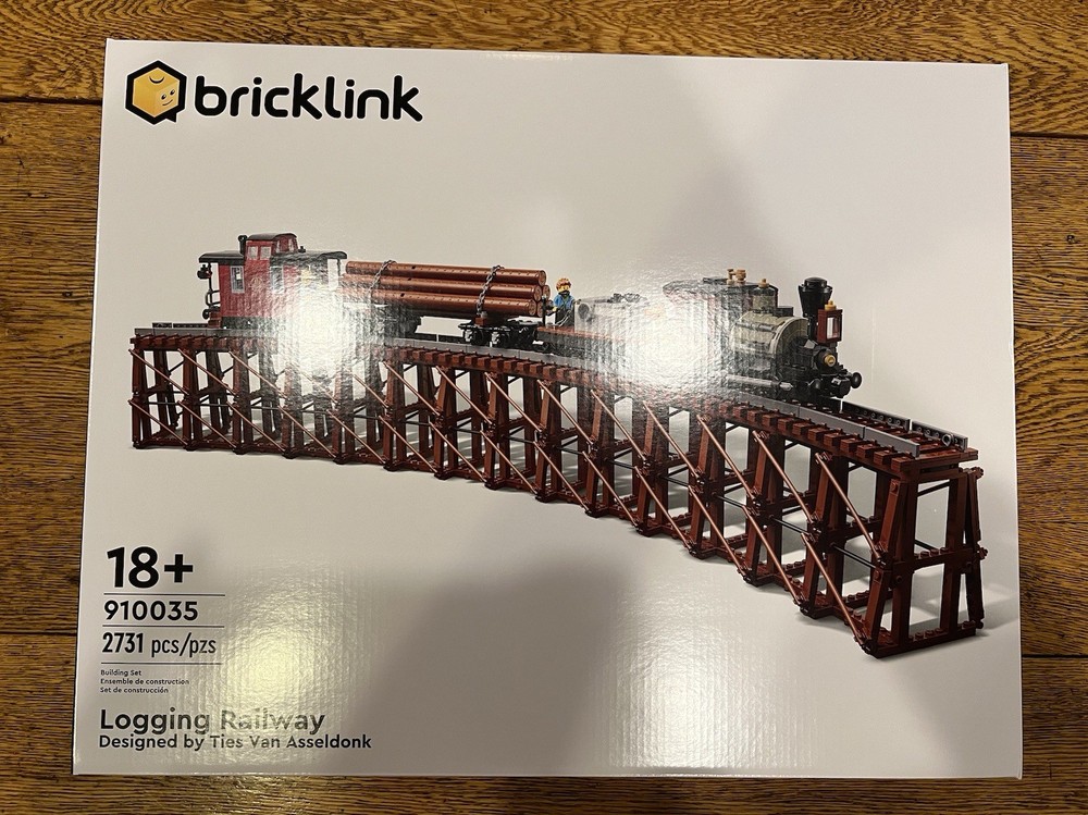 LEGO Bricklink Designer Program Series 2 Logging Railway Set 910035