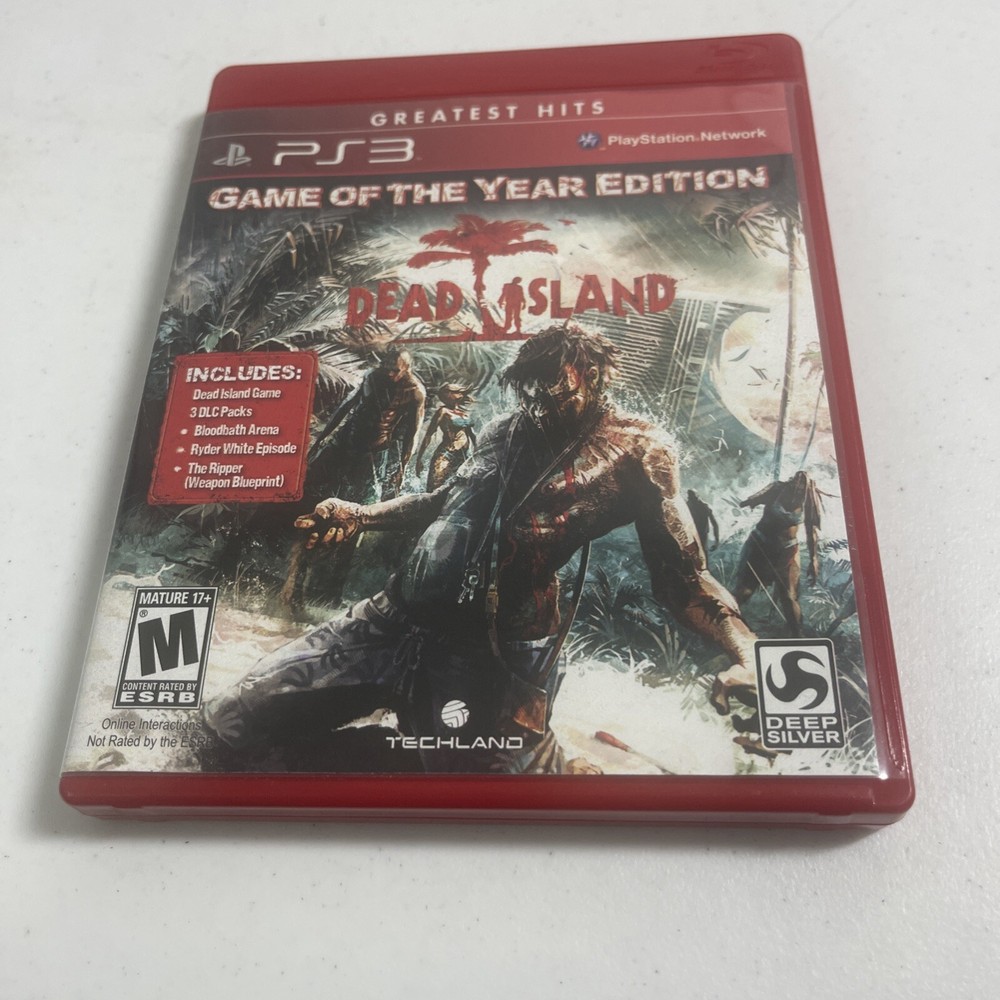 DEAD ISLAND: GAME OF THE YEAR EDITION SONY PLAYSTATION 3 PS3 GAME (CIB)