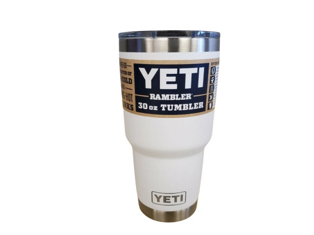 Yeti 30 oz Stainless Steel Rambler Tumbler - White (21070070024)